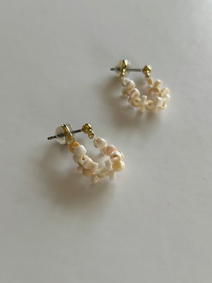 Shell Hoop Earrings