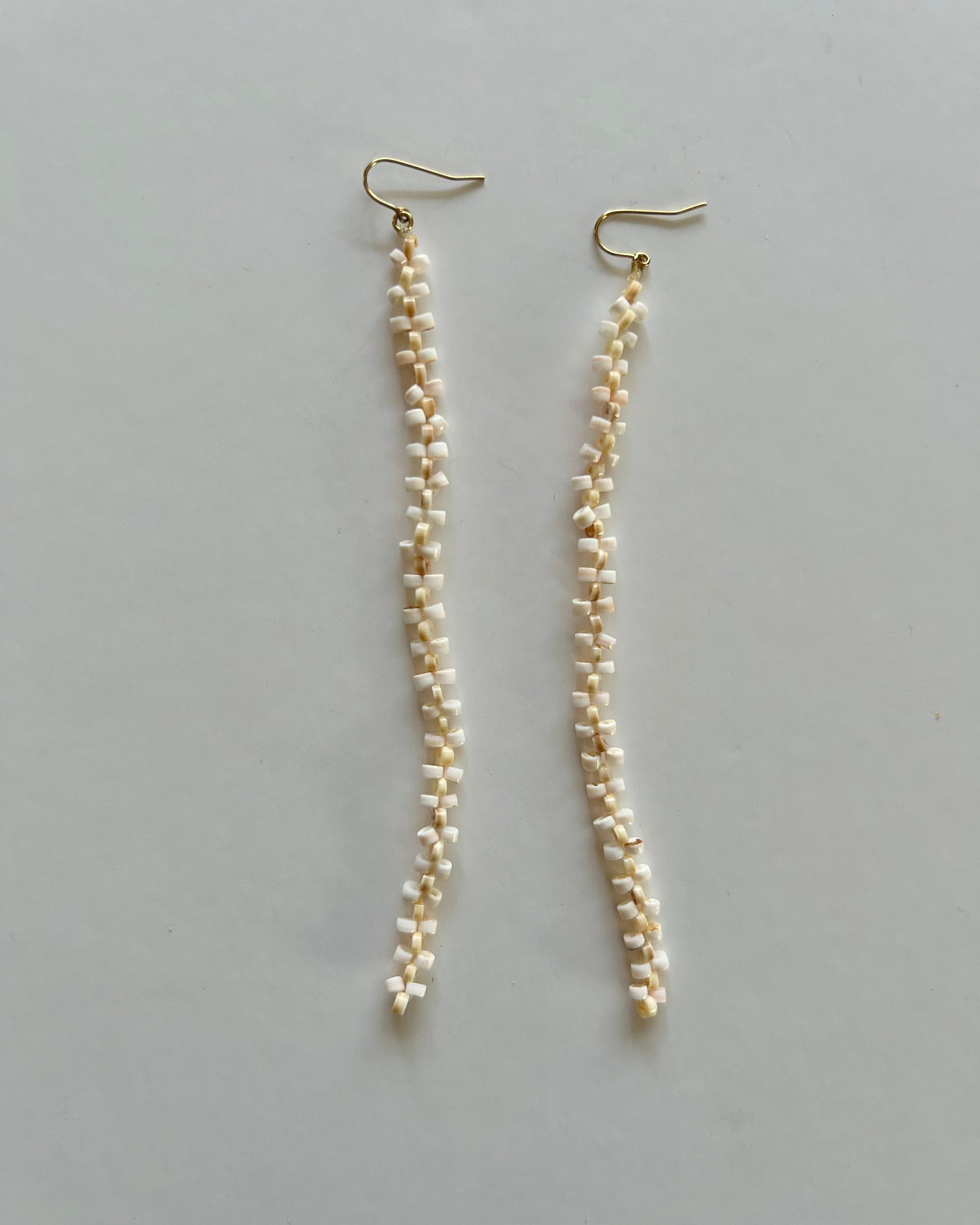 Shell Long Earrings