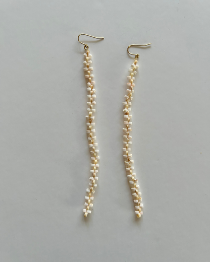 Shell Long Earrings
